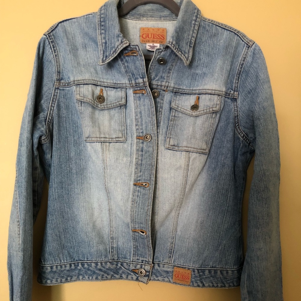 Vintage Guess Denim Jacket Size XL